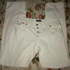 versace jeans white women size 36